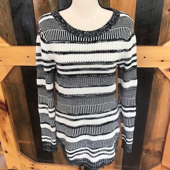 Market & Spruce cotton blend round neck sweater - Picture 5 of 5